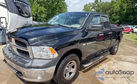 2012 Dodge Ram 1500 St из США, поврежденный, VIN 1C6RD7FT4CS347868